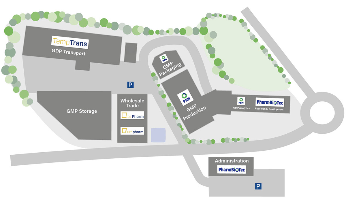 Lageplan-2025 Pharmacampus Lageplan